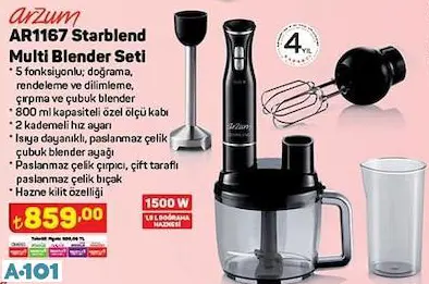 ARZUM MULTİ BLENDER SETİ ARZUM MULTİ BLENDER SETİ